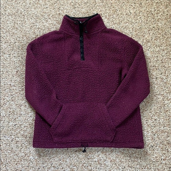 PINK XS sweatshirt, good condition, maroon - Picture 1 of 2